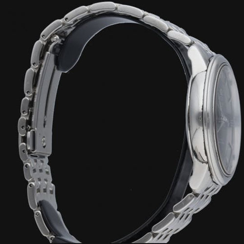 Montre Omega De Ville Prestige - Montre homme en acier, cadran noir 58 Facettes MT44987