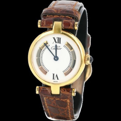 Montre Cartier Must de Cartier Vermeil - Montre femme quartz 24 mm 58 Facettes MT43998