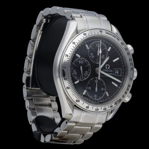 Montre Omega Speedmaster - Montre chronographe Date en acier 58 Facettes MT44982