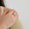 Bague 53 Bague solitaire or gris avec diamant 58 Facettes 23/252