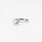 Bague 53 Bague solitaire or gris avec diamant 58 Facettes 23/252