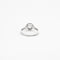 Bague 53 Bague solitaire or gris avec diamant 58 Facettes 23/252