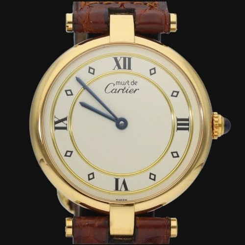 Montre Cartier Must de Cartier Vermeil - Montre femme quartz 30 mm 58 Facettes MT43996