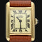 Montre Cartier Tank Vermeil - Montre femme à mouvement manuel 58 Facettes MT44338