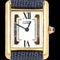 Montre Cartier Tank - Montre vermeil à quartz 58 Facettes MT44931