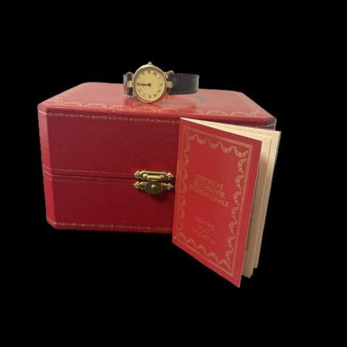 Montre Cartier Must de Cartier Vermeil - Montre quartz femme 24 mm 58 Facettes MT44929