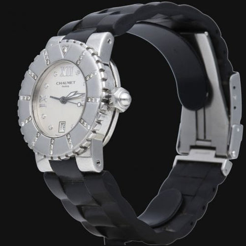 Montre Chaumet Class One - Montre femme automatique 33 mm en acier 58 Facettes MT44103