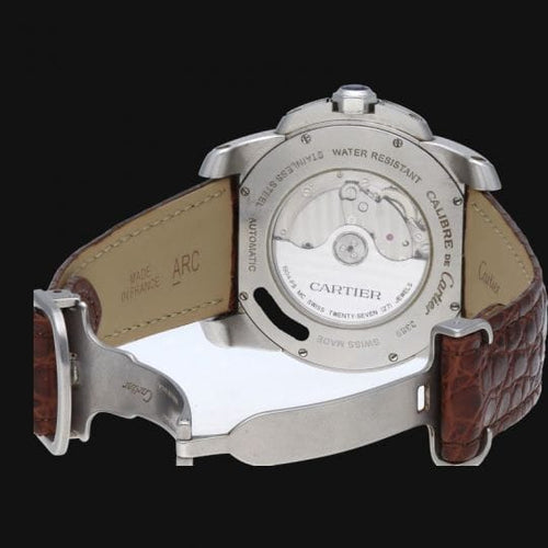 Montre Cartier Calibre de Cartier - Montre homme automatique en acier 42 mm 58 Facettes MT44420