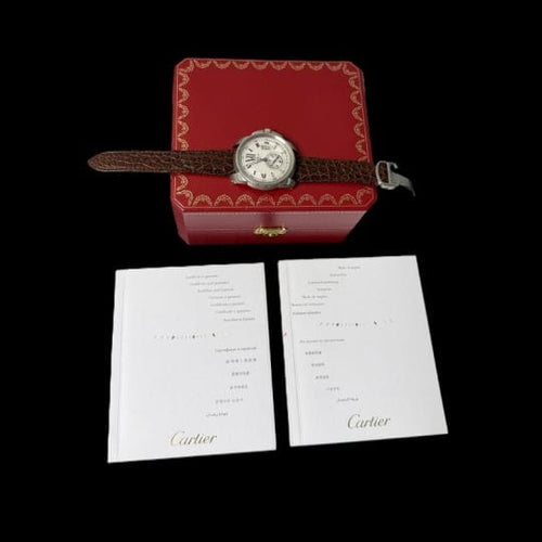 Montre Cartier Calibre de Cartier - Montre homme automatique en acier 42 mm 58 Facettes MT44420