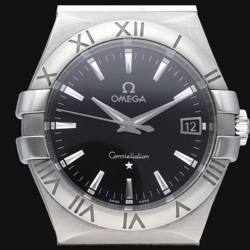 Montre Omega Constellation - Montre homme à quartz en acier 58 Facettes MT44473