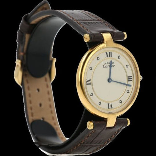 Montre Cartier Must de Cartier Vermeil - Montre quartz femme 30 mm 58 Facettes MT41213