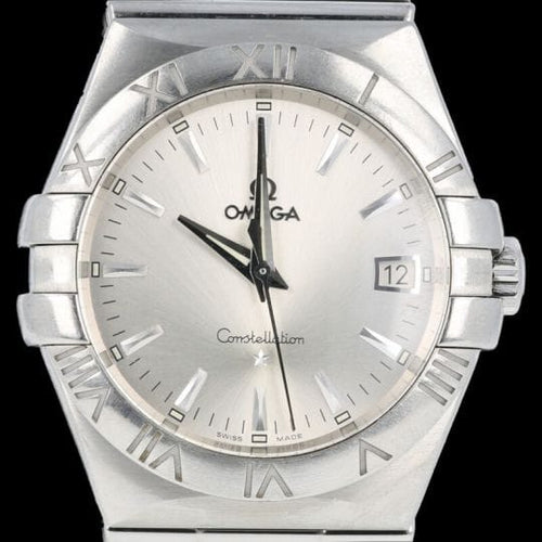Montre Omega Constellation - Montre homme en acier, quartz 35 mm 58 Facettes MT44474