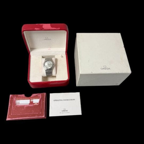 Montre Omega Constellation - Montre homme en acier, quartz 35 mm 58 Facettes MT44474