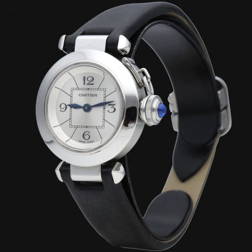 Montre Cartier Pasha - Montre PM 27 mm quartz en acier 58 Facettes MT44289