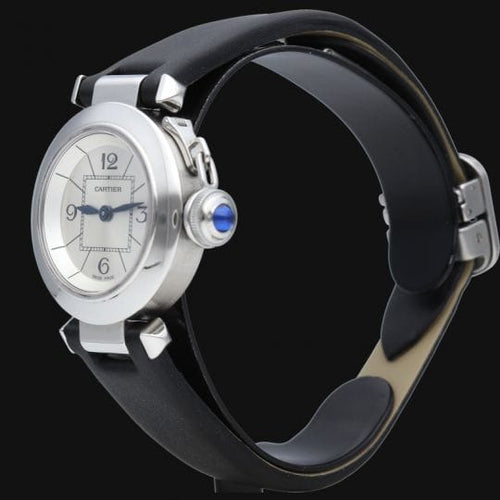Montre Cartier Pasha - Montre PM 27 mm quartz en acier 58 Facettes MT44289