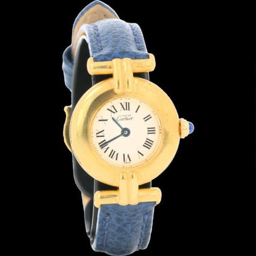 Montre Cartier Must de Cartier Colisée - Montre femme vermeil à quartz 58 Facettes MT44866