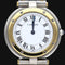 Montre Cartier Santos Galbée - Montre ronde femme en or jaune et acier 58 Facettes MT44410