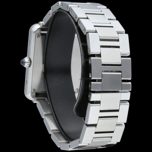 Montre Cartier Tank Solo - Montre quartz femme en acier 58 Facettes MT44063