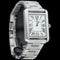 Montre Cartier Tank Solo - Montre quartz femme en acier 58 Facettes MT44063