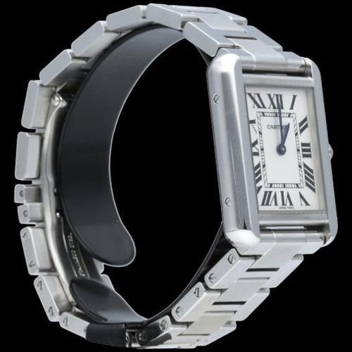 Montre Cartier Tank Solo - Montre quartz femme en acier 58 Facettes MT44063