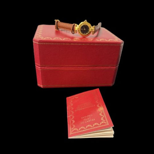 Montre Cartier Must de Cartier Colisée - Montre femme vermeil quartz 24 mm 58 Facettes MT44870