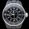 Montre Chanel J12 - Montre en céramique noire à quartz 33 mm 58 Facettes MT42779