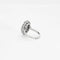 Bague 54 Bague marquise en or gris et diamants 58 Facettes 230256