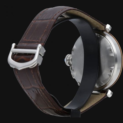 Montre Cartier Pasha - Montre réserve de marche en or jaune et acier 58 Facettes MT44438