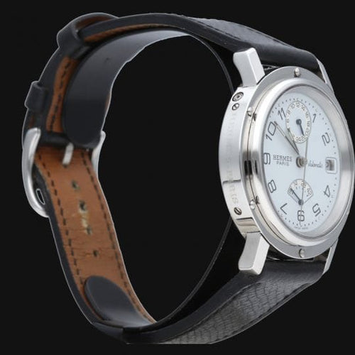 Montre Hermès Clipper - Montre automatique acier 36 mm 58 Facettes MT44635