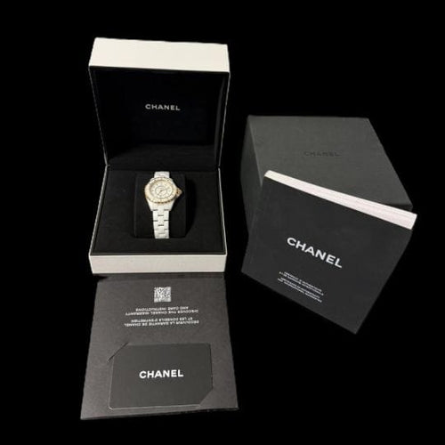 Montre Chanel J-12 - Montre femme 33 mm en céramique 58 Facettes MT44653