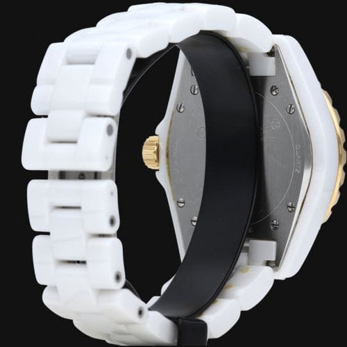 Montre Chanel J12 - Montre 38 mm en céramique avec cadran diamants 58 Facettes MT44652
