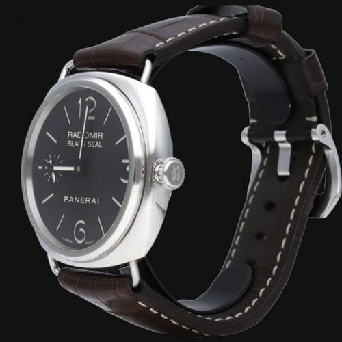 Montre Panerai Radiomir Black Seal - Montre homme automatique en acier 45 mm 58 Facettes MT44591