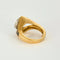 Bague 55 Bague or jaune, diamant noir 58 Facettes 240334