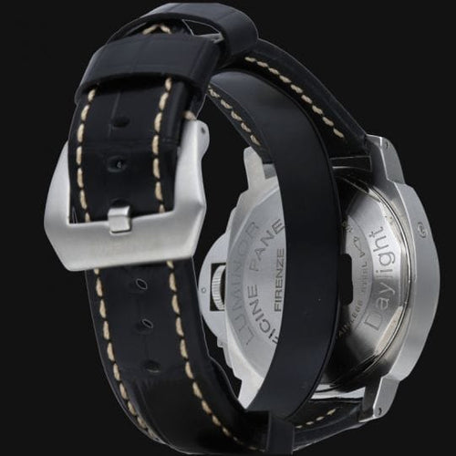 Montre Panerai Luminor Chrono Daylight - Montre automatique homme acier 44 mm 58 Facettes MT44829