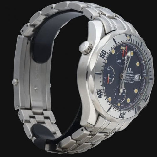 Montre Omega Seamaster Diver 300M - Montre chronographe automatique en acier 58 Facettes MT41834