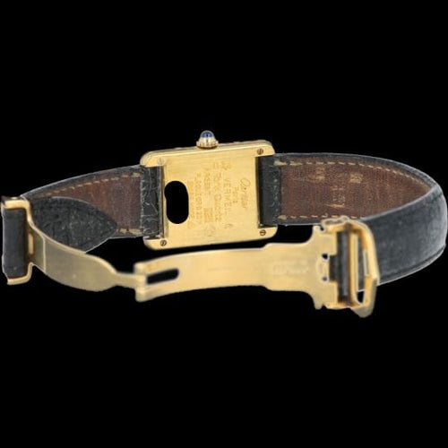 Montre Cartier Must de Cartier - Montre Tank Vermeil à quartz 58 Facettes MT43338