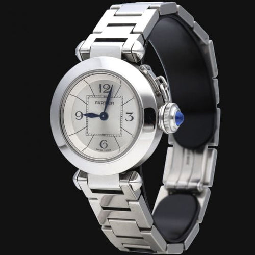 Montre Cartier Pasha - Montre en acier 27 mm 58 Facettes MT44448