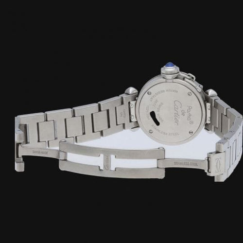 Montre Cartier Pasha - Montre en acier 27 mm 58 Facettes MT44448