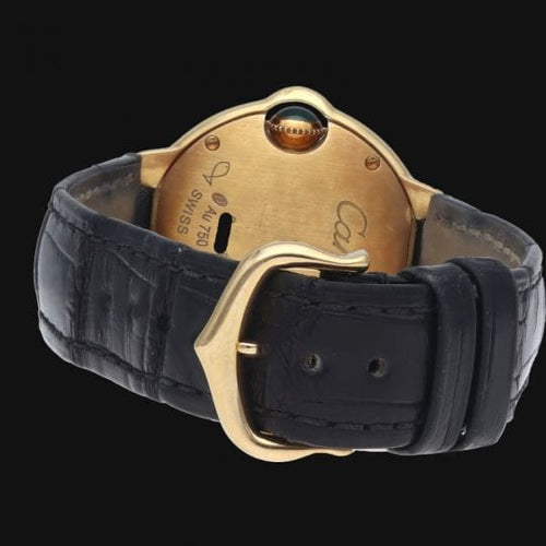 Montre Cartier Ballon Bleu - Montre femme 28 mm en or jaune, quartz 58 Facettes MT44390