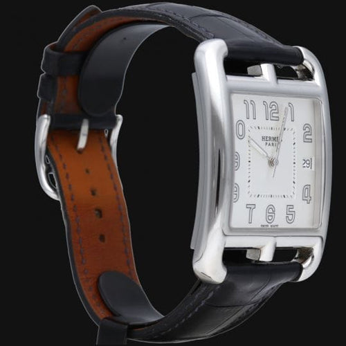 Montre Hermès Cape Cod - Montre GM quartz en acier 58 Facettes MT44624