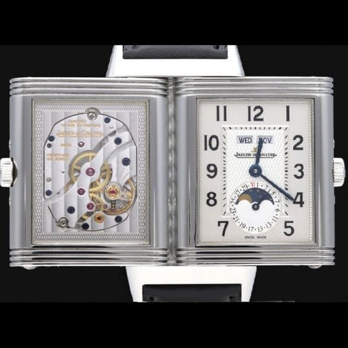 Montre Jaeger-LeCoultre Reverso Grande - Montre homme en acier 58 Facettes MT44758