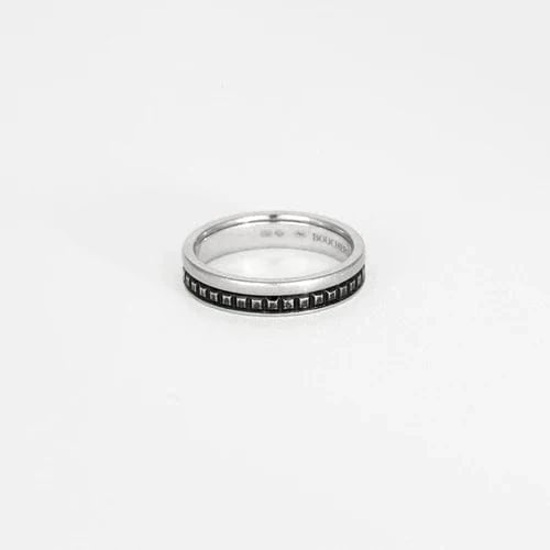 Bague 51 BOUCHERON - Quatre - Alliance or blanc 58 Facettes 250012