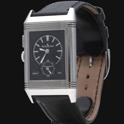 Montre Jaeger-LeCoultre Reverso Duoface - Montre automatique en acier 58 Facettes MT44748