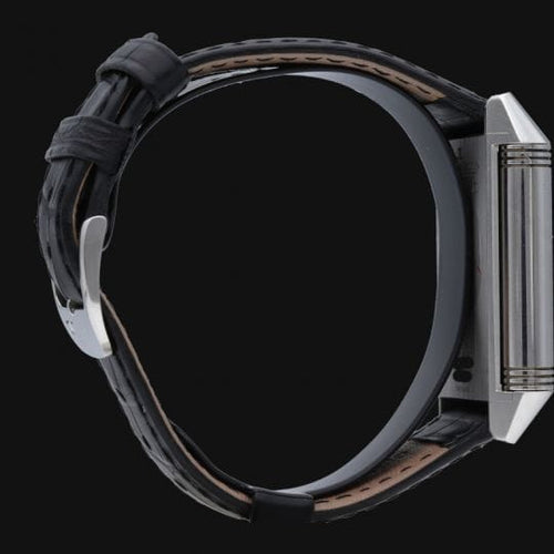 Montre Jaeger-LeCoultre Reverso Duoface - Montre automatique en acier 58 Facettes MT44748