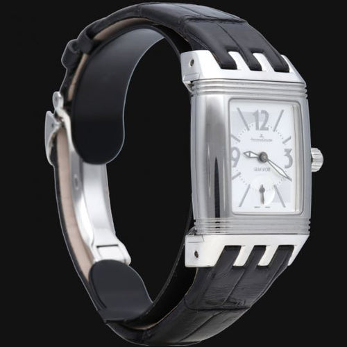Montre Jaeger-LeCoultre Gran Sport Reverso Duetto - Montre acier 58 Facettes MT44750