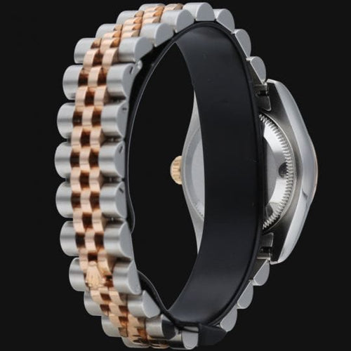 Montre Rolex Lady-Datejust 26 - Montre Oyster Perpetual en or rose et acier 58 Facettes MT42670