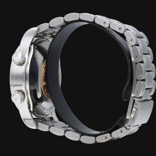 Montre Jaeger-LeCoultre Master Réveil - Montre automatique homme 41 mm en acier 58 Facettes MT44731