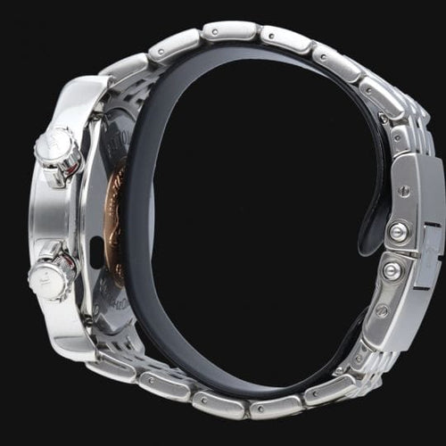 Montre Jaeger-LeCoultre Master Compressor - Montre automatique en acier 37 mm 58 Facettes MT44737