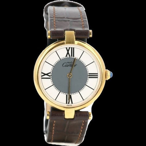 Montre Cartier Must de Cartier Vermeil - Montre femme quartz 58 Facettes MT41167