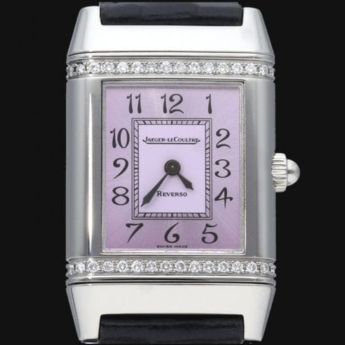 Montre Jaeger-LeCoultre Reverso Classique Lady - Montre femme en acier 58 Facettes MT41405